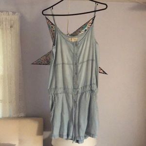 Cloth & Stone Denim romper